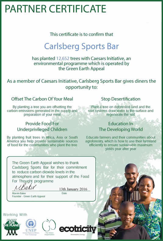 Carbon Free Dining in Partnership With Lightspeed