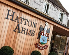 Carbon Free Dining - The Hatton Arms - Warwick - Logo